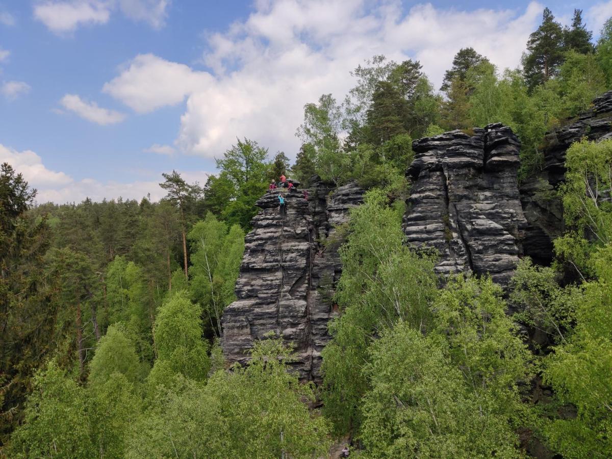 Ferienwohnung Bastei Rosenthal-Bielatal ภายนอก รูปภาพ